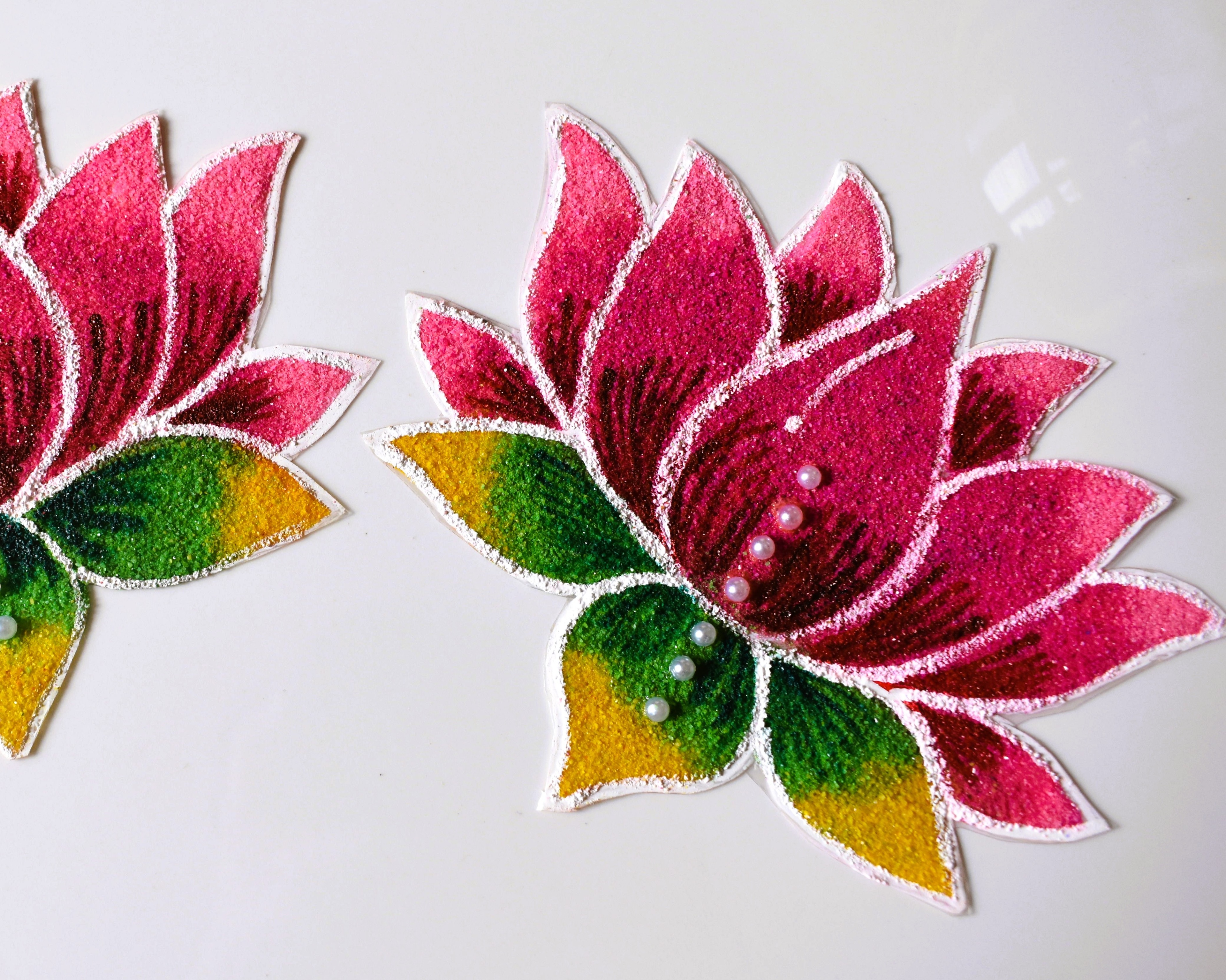Bohosoul ready rangoli composition
